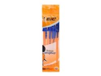 BIC Orange, Klips, Tynn spiss, Blå, 4 stykker, Fint