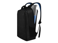 Dell Essential Backpack 15 - Notebookryggsekk - 15 - svart reflektiv utskrift med opphumpet tekstur PC & Nettbrett - Bærbar tilbehør - Vesker til bærbar