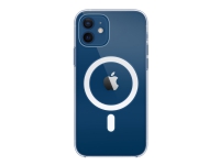 Apple - Baksidedeksel for mobiltelefon - med MagSafe - polykarbonat - blank - for iPhone 12, 12 Pro Tele & GPS - Mobilt tilbehør - Deksler og vesker