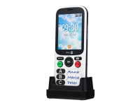 DORO 780X - 4G funksjonstelefon - dobbelt-SIM - RAM 512 MB / Internminne 4 GB - microSD slot - 320 x 240 piksler - svart, hvit Tele & GPS - Mobiltelefoner - Alle mobiltelefoner