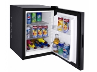 Bilde av Guzzanti Gz 44, Minibarkjøleskap, Frittstående, Sort, Hvit, Riktig/høyre, A++, 62 Kwh