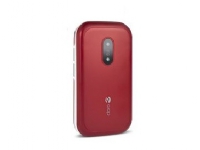 Doro 6040, Klapptelefon, Dobbel SIM, 7,11 cm (2.8), 3 MP, 1000 mAh, Rød, Hvit Tele & GPS - Mobiltelefoner - Alle mobiltelefoner