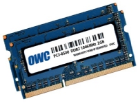 OWC OWC8566DDR3S4GP, 4 GB, 2 x 2 GB, DDR3, 1066 Mhz, 204-pinners SO-DIMM PC-Komponenter - RAM-Minne