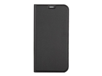 X-Shield - Lommebok for mobiltelefon - polyuretan, termoplast-polyuretan (TPU) - svart - for Apple iPhone XS Max Tele & GPS - Mobilt tilbehør - Deksler og vesker