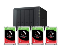 Bundle SYNOLOGY DS920+ NAS + 4x8TB SEAGATE Ironwolf PC-Komponenter - Harddisk og lagring - NAS