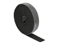 Delock – Kabelbandsrulle – 2 m – svart