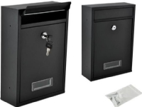 Malatec Letterbox S6237 - svart universal Huset - Boliginnretning - Postkasser