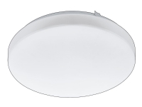 Eglo Frania – Vägg-/taklampa – LED – 11.5 W (motsvarande 90 W) – varmt vitt ljus – 3000 K – rund – vit