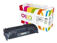 OWA – Svart – compatible – återanvänd – tonerkassett (alternativ för: HP CE505A) – för HP LaserJet P2033 P2035 P2036 P2037 P2054 P2055 P2056 P2057