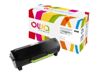 OWA – Svart – compatible – återanvänd – tonerkassett (alternativ för: Lexmark 502X Lexmark 50F0XA0) – för Lexmark MS410d MS410dn MS415dn