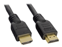 Akyga - HDMI-kabel med Ethernet - HDMI hann til HDMI hann - 50 cm - svart PC tilbehør - Kabler og adaptere - Videokabler og adaptere