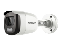 Hikvision 2 MP Full Time Color Bullet Camera DS-2CE10DFT-F – Övervakningskamera – utomhusbruk – väderbeständig – färg (Dag&Natt) – 2 MP – 1080p – M16-montering – fast lins – komposit AHD CVI TVI – DC 12 V