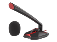 Genesis Radium 200 - Mikrofon - USB - svart, rød