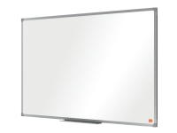 Produktfoto för Nobo Basic - Whiteboard-tavla - väggmonterbar - 900 x 600 mm - stål - magnetisk - vit - silverram