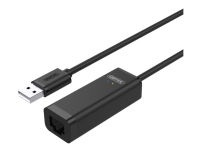 Unitek Y-1468 - Nettverksadapter - USB 2.0 - 10/100 Ethernet x 1 - svart