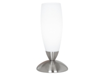 EGLO SLIM table lamp brushed steel/white