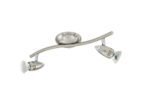 EGLO MAGNUM LED spot rail 2L brushed steel