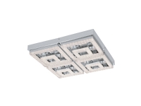 EGLO FRADELO ceiling light chrome clear