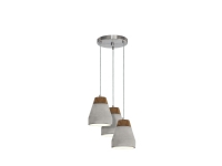 EGLO TAREGA pendant light brown grey