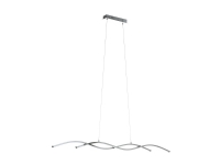 EGLO LASANA 2 long table pendant LED 2x12W chrome