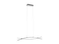 EGLO Nevado long table pendant white/chrome