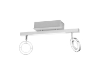 EGLO Cardillio 1, Overflateegnet, 3000 K, 400 lm, 220-240 V, Aluminium, Kromfarget