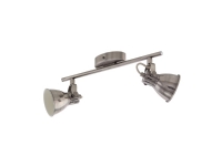 EGLO Seras, Overflateegnet, Ikke-utskiftbare pærer, 6,6 W, 3000 K, 240 lm, Krem, Nickel