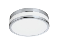 EGLO Led palermo, 3000 K, 2100 lm, IP44, Kromfarget, Hvit
