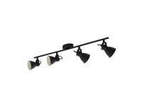 EGLO SERAS 2 spot rail 4L black