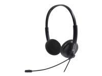 Sandberg MiniJack Office Headset Saver – Headset – på örat – kabelansluten – 3,5 mm kontakt