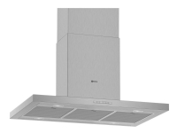 Neff N 50 I95BBE2N0 - Panser - Island - bredde: 89.8 cm - dybde: 60 cm - ekstraksjon og resirkulasjon (-) - med intern motor - rustfritt stål