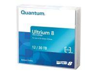 Quantum - LTO Ultrium 8 - 12 TB / 30 TB - mursteinsrød PC & Nettbrett - Sikkerhetskopiering - Sikkerhetskopier media