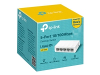 TP-Link LiteWave LS1005 - Switch - ikke-styrt - 5 x 10/100 - stasjonær PC tilbehør - Nettverk - Switcher
