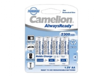 Bilde av Camelion Always Ready Premium Nh-aa2300ar-bp4 - Batteri 4 X Aa-type - Nimh - (oppladbart) - 2300 Mah