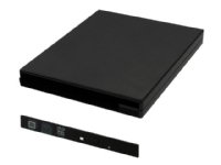 Qoltec housing/pocket for CD/DVD SATA optical drive | USB2.0 | 9.5mm PC & Nettbrett - Tilbehør til servere - Diverse