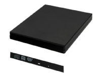 Qoltec – Förvaringslåda – SATA – USB 2.0 – svart