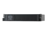 Online USV X1000R - UPS (kan monteres i rack) - AC 230 V - 1000 watt - 1000 VA - 9 Ah - RS-232, USB - utgangskontakter: 8 - 2U - 19 PC & Nettbrett - UPS