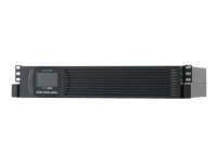 Online USV X1500R - UPS (kan monteres i rack) - AC 230 V - 1500 watt - 1500 VA - 9 Ah - RS-232, USB - utgangskontakter: 8 - 2U - 19 PC & Nettbrett - UPS