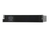 Online USV X3000R - UPS (kan monteres i rack) - AC 230 V - 3000 watt - 3000 VA - 9 Ah - RS-232, USB - utgangskontakter: 7 - 2U - 19 PC & Nettbrett - UPS