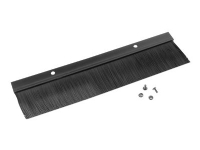 Lanberg - Kabeldeksel med børster - svart, RAL 9004 - 1U - 19 PC & Nettbrett - Rack skap - Tilbehør