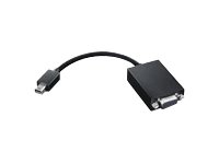 Lenovo – VGA-kabel – Mini DisplayPort (hane) till HD-15 (VGA) (hona) – 20 cm – för Lenovo ThinkPad Helix  ThinkPad L570  P51  T430  T430i  T431s  T470p  T530  T530i  W550s  X1  X1 Yoga  X240  X250  X260