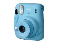 Fujifilm Instax Mini 11 - Instant kamera - objektiv: 60 mm - instax mini himmelblå