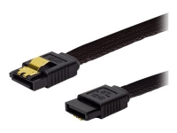 SAVIO GAK-06 – SATA-kabel – Serial ATA 150/300/600 – SATA (hane) rak låst till SATA (hane) rak låst – 50 cm – svart