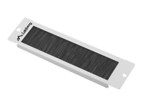 Lanberg - Rackkabeladgangspanel med børste - grå, RAL 7035 - 1U - 10 PC & Nettbrett - Rack skap - Tilbehør