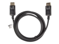 Lanberg - DisplayPort-kabel - DisplayPort (hann) til DisplayPort (hann) - DisplayPort 1.2 - 300 V - 1.8 m - 4K-støtte - svart PC tilbehør - Kabler og adaptere - Videokabler og adaptere