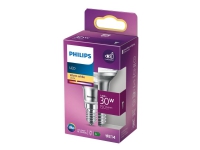 Philips – LED-spotlight – form: R39 – E14 – 1.8 W (motsvarande 30 W) – klass F – varmt vitt ljus – 2700 K