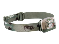 Petzl TACTIKKA – Huvudficklampa – LED – 5-läge – rött/vitt ljus – kamouflagefärgad