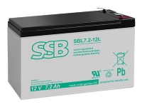 SSB SBL 7.2-12L - UPS-batteri - 1 x batteri - blysyre - 7.2 Ah PC & Nettbrett - UPS - Erstatningsbatterier