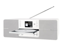 TechniSat DigitRadio 371 CD BT – Ljudsystem – 2 x 5 Watt – vit