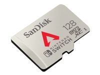 SanDisk – Flash-minneskort – 128 GB – mikroSDXC UHS-I – för Nintendo Switch Nintendo Switch Lite
